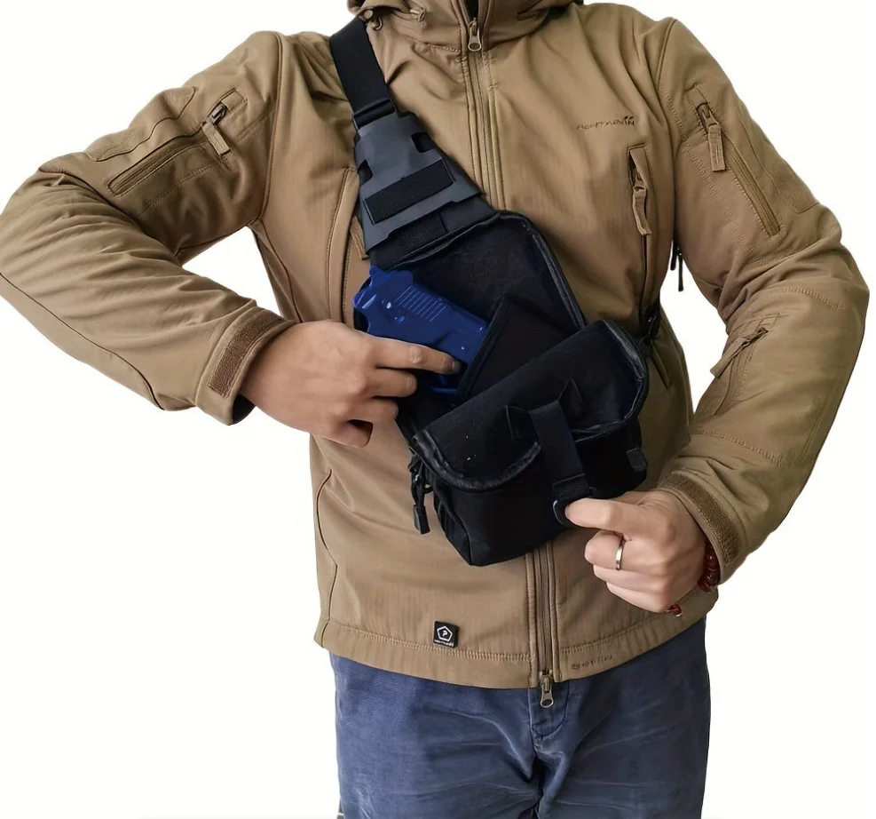 Tactical Sling Bag Concealed C - Edc Concealed Carry Sling Bag 评论和价格