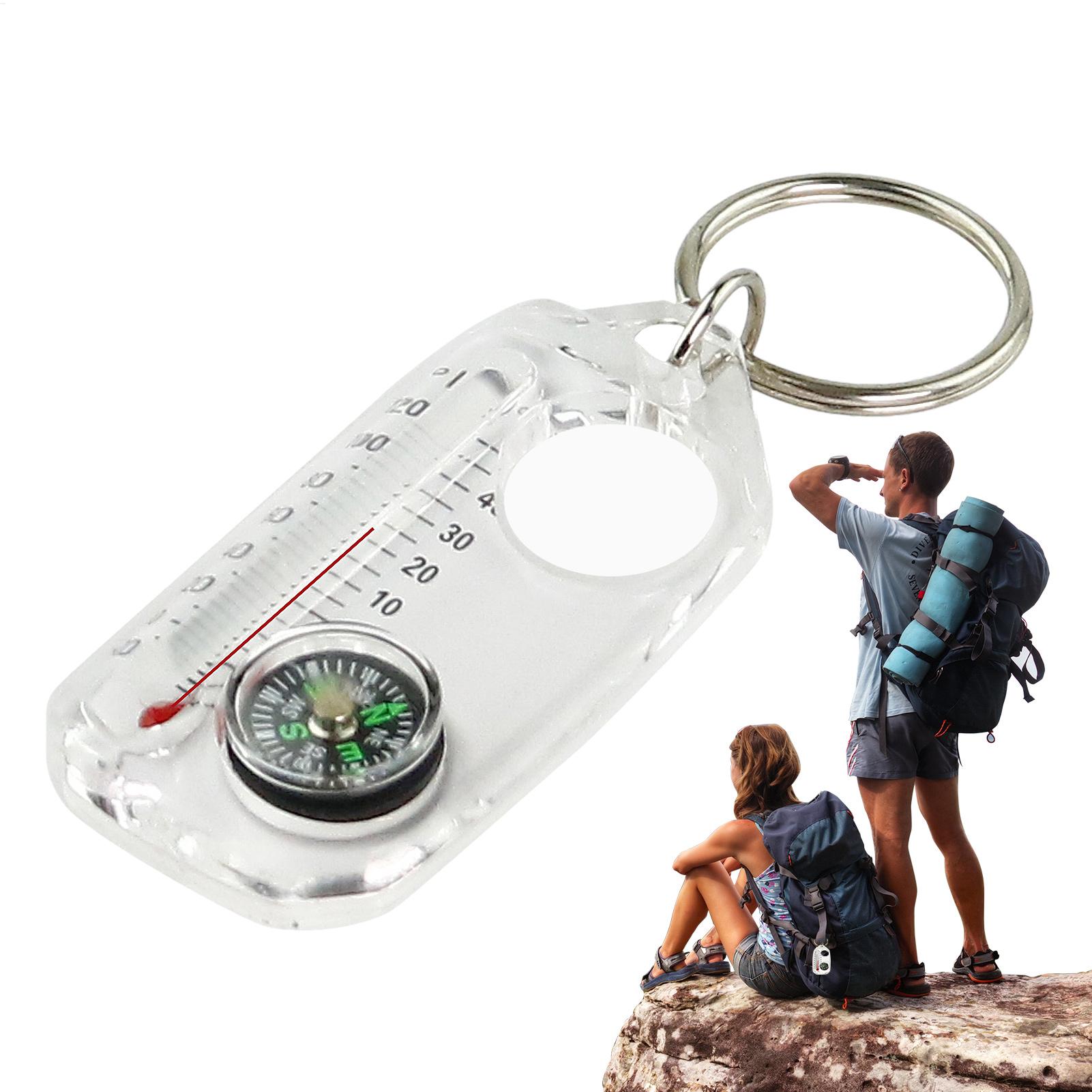 Multifunction Mini Keychain Ca - Compass Keychain Mini 评论和价格