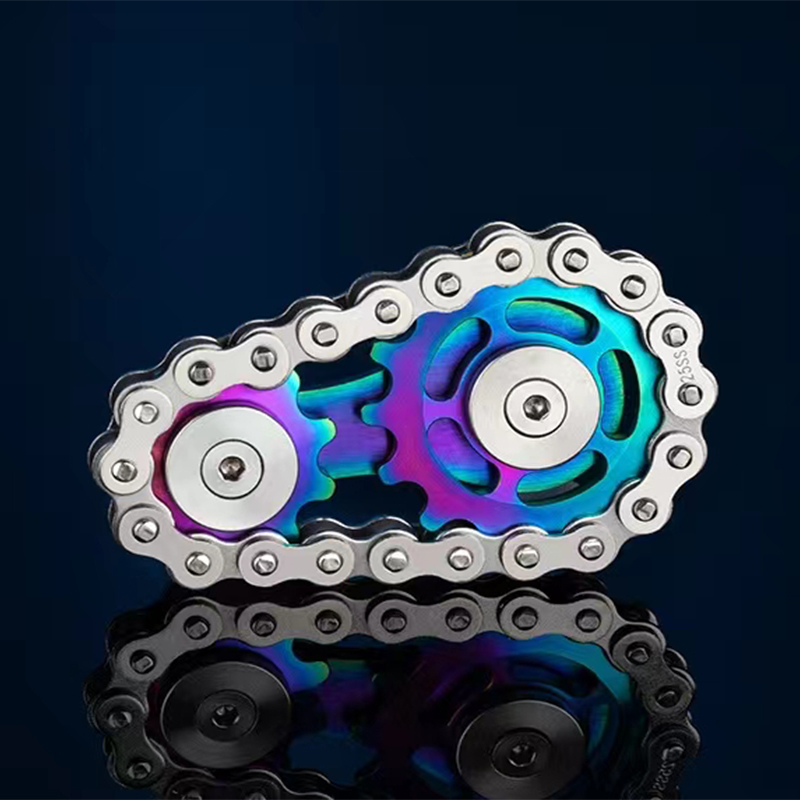 Metal Hand Spinner Chain Gear  - Fidget Spinner Bearing 评论和价格
