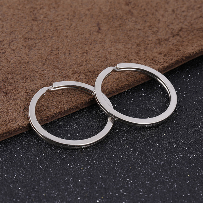 10pcs 28mm Keychain Split Ring - Compass Keychain Mini 评论和价格