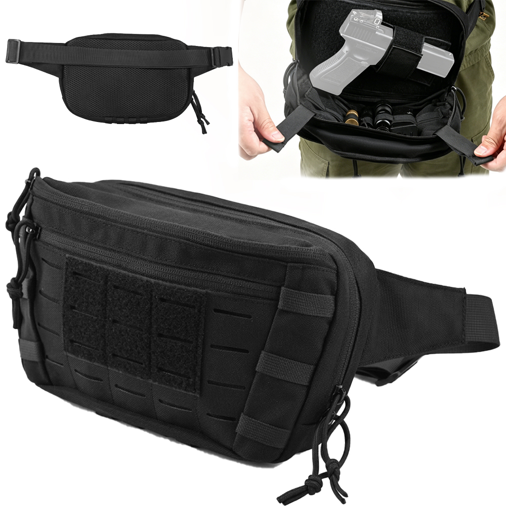Tactical Pistol Waist Bag CCW  - Edc Pistol Carry Bag 评论和价格