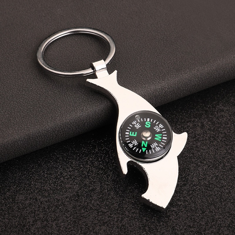 Unique Nautical Compass Keycha - Compass Keychain Mini 评论和价格
