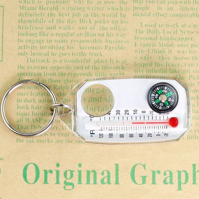 Mini Keychain multifunction Ca - Compass Keychain Mini 评论和价格