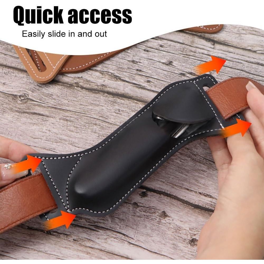 Tactical EDC Folding Knife She - Leather Edc. Carry Pouch 评论和价格