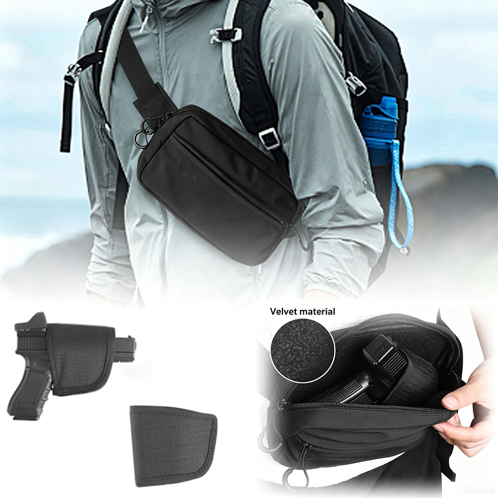 Concealed Carry Waist Bag Tact - Edc Pistol Carry Bag 评论和价格