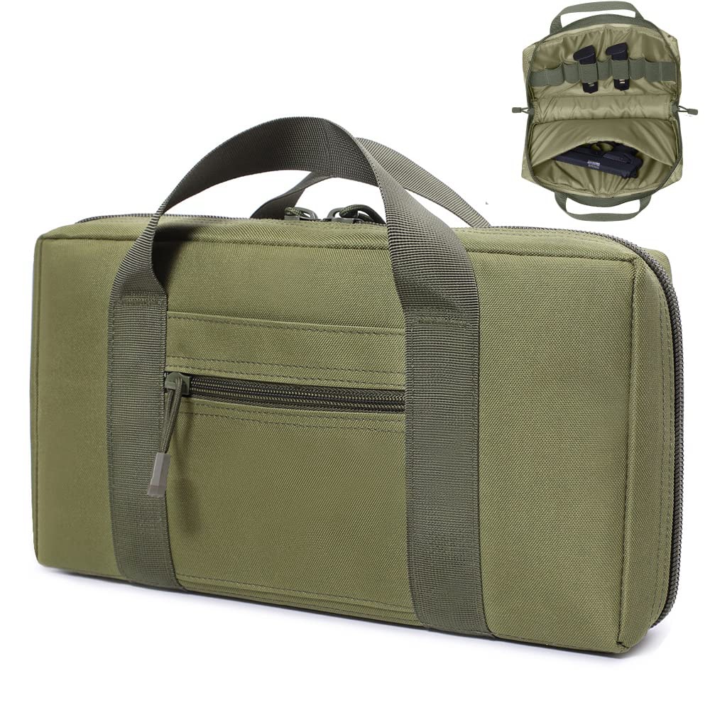 Tactical Pistol Range Bag Gun  - Edc Pistol Carry Bag 评论和价格