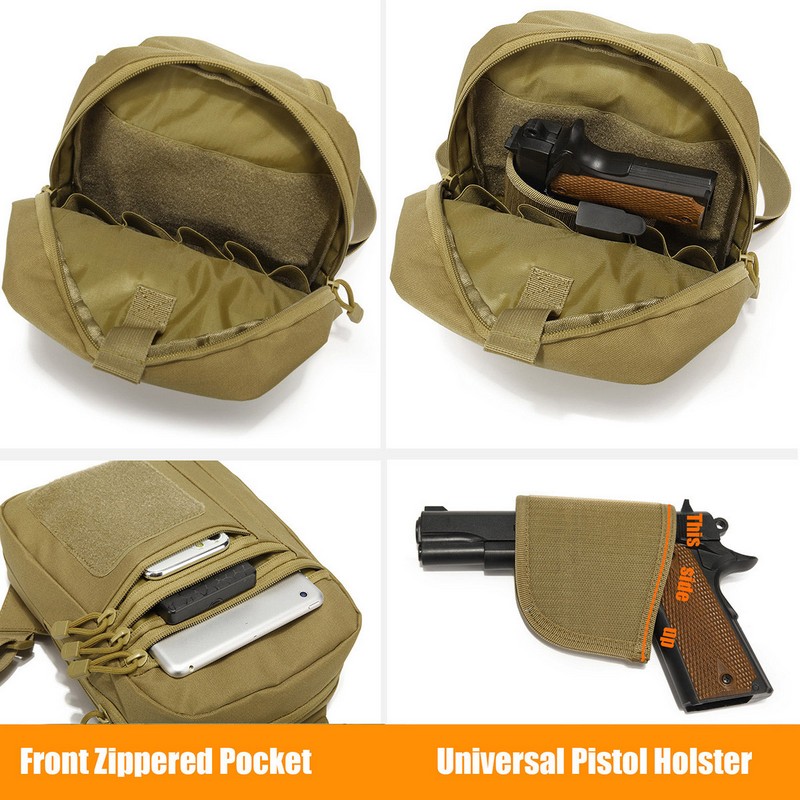 New Tactical Chest Bag Pistol  - Edc Pistol Carry Bag 评论和价格