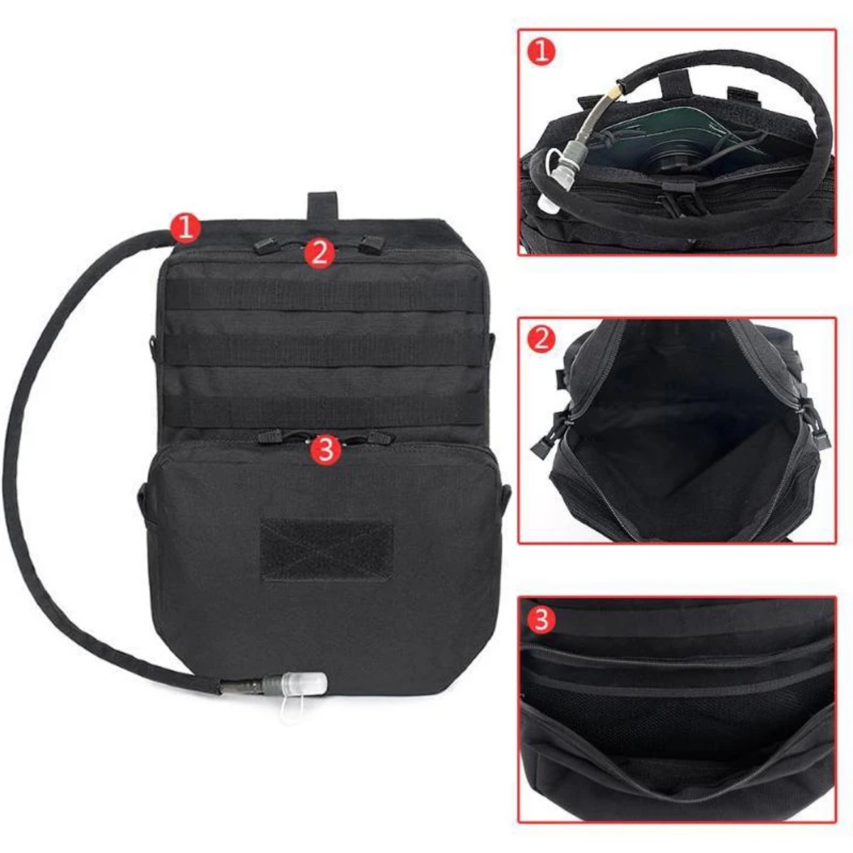Outdoor Molle Bag Camping Hydr - Edc Everyday Carry 评论和价格