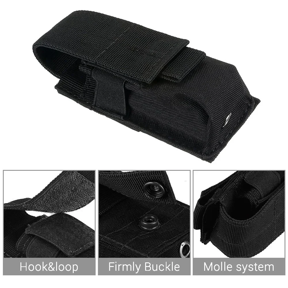 Tactical Molle Flashlight Pouc - Edc Everyday Carry 评论和价格