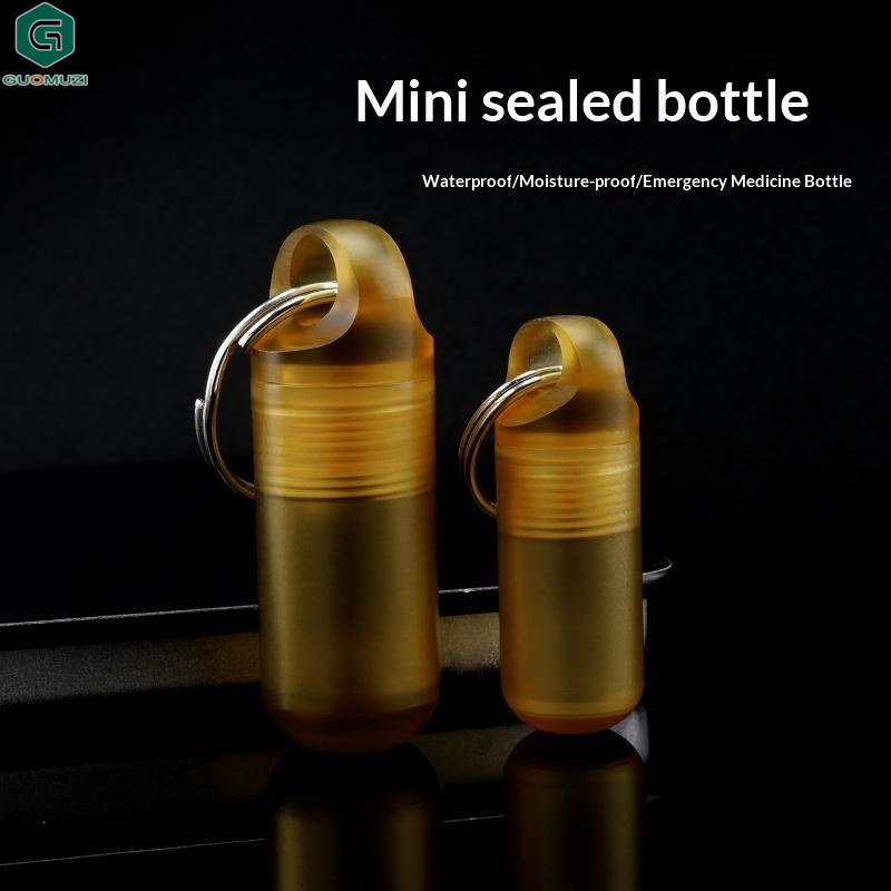 Small PEI Pill Bottle Multifun - Edc Pill Carry 评论和价格