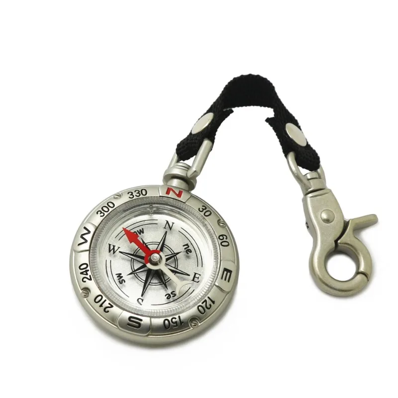 GEFENSI Mini Compass With Lany - Compass Keychain Mini 评论和价格