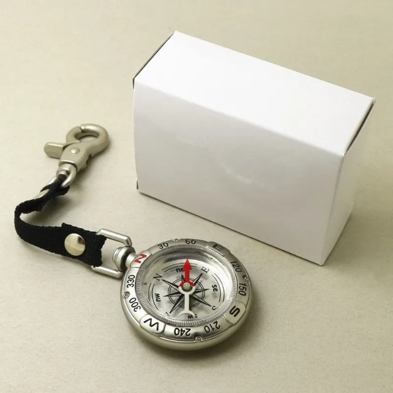 GEFENSI Mini Compass With Lany - Compass Keychain Mini 评论和价格