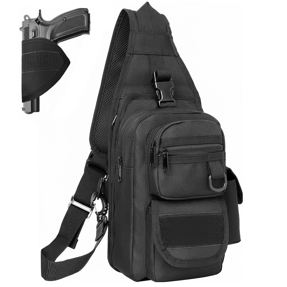 Concealed Carry Pistol Gun Bag - Edc Concealed Carry Sling Bag 评论和价格