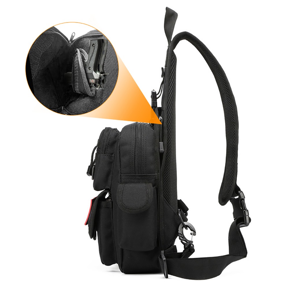 Concealed Carry Pistol Gun Bag - Edc Concealed Carry Sling Bag 评论和价格