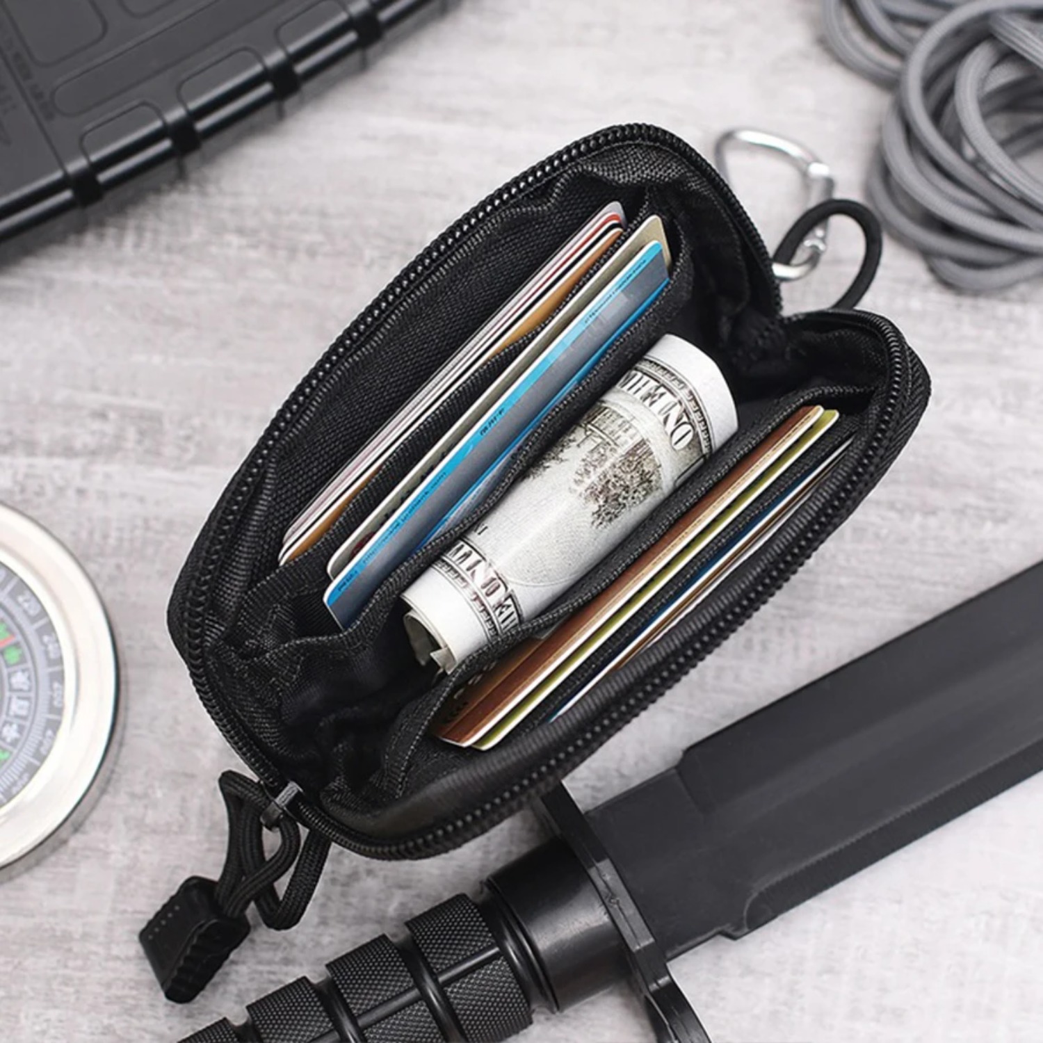 Multi-functional Outdoor Hikin - Edc Carry Card 评论和价格