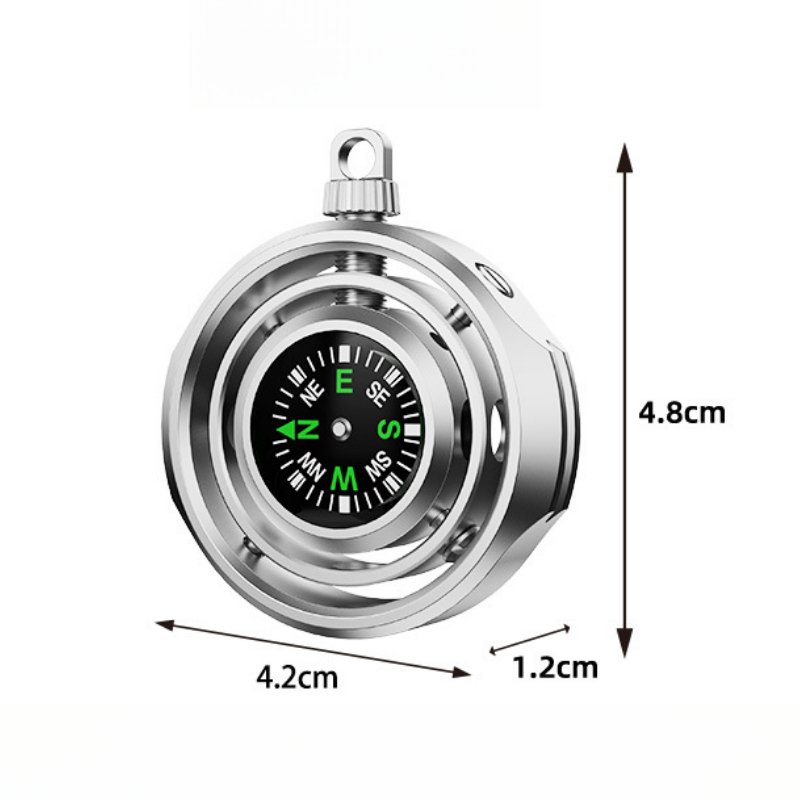 MINI Compass Fingertip Fidget  - Compass Keychain Mini 评论和价格