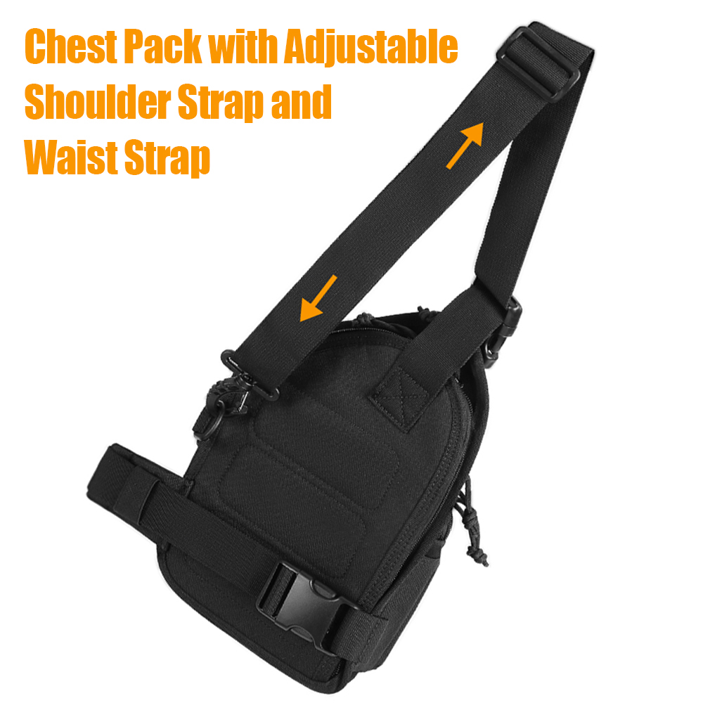Tactical Gun Bag EDC Shoulder  - Edc Concealed Carry Sling Bag 评论和价格