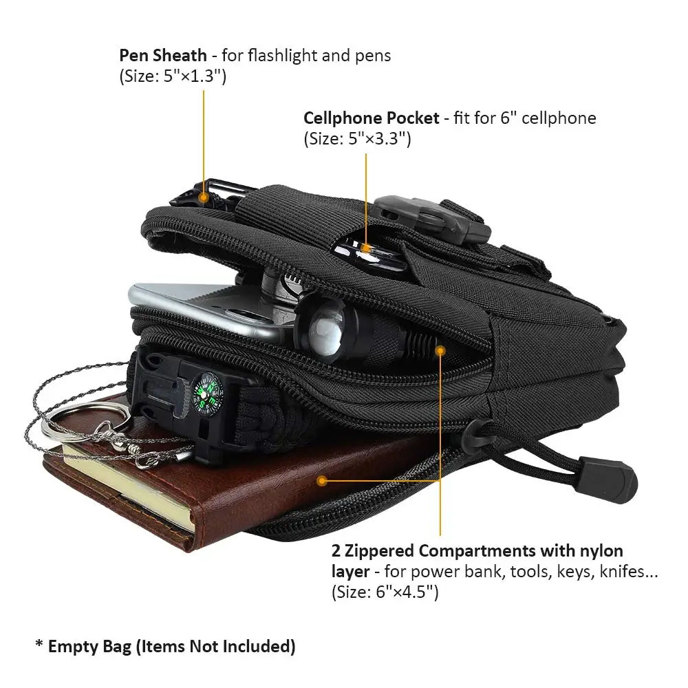 Outdoor Gear Tool Gadget Pocke - Edc Carry Fanny Pack 评论和价格